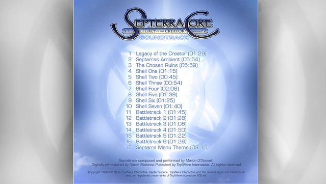 #3. Septerra Core: Legacy of the Creator - Soundtrack (GOG) بواسطة: TopWare Interactive