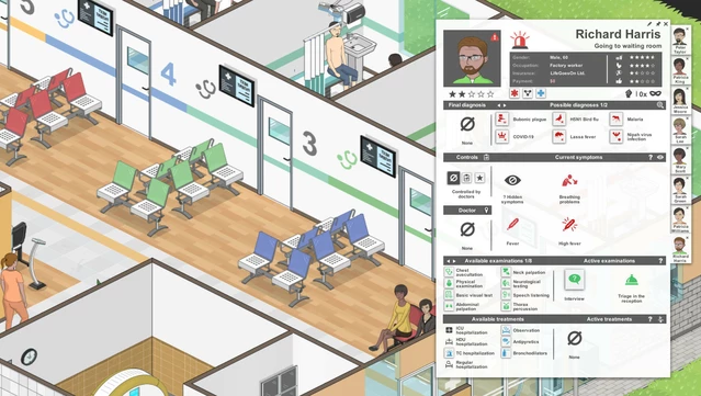 #8. Project Hospital - Department of Infectious Diseases (GOG) Bởi: Oxymoron Games