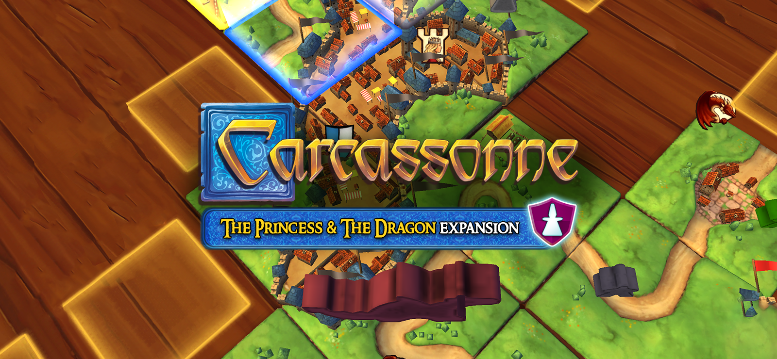 Carcassonne - The Princess & The Dragon Expansion