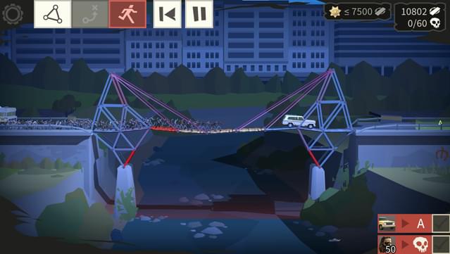 Bridge Constructor: The Walking Dead Screenshot