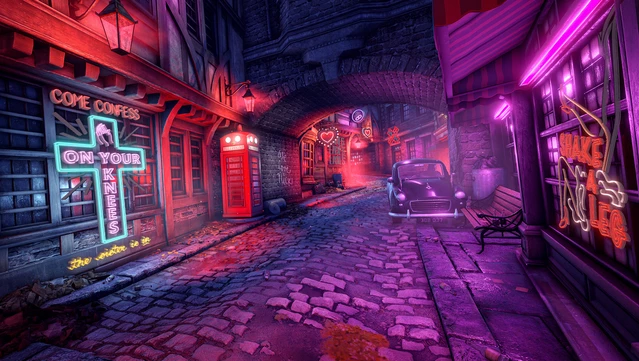 #6. We Happy Few - Lightbearer (GOG) Podle: Compulsion Games, Microsoft