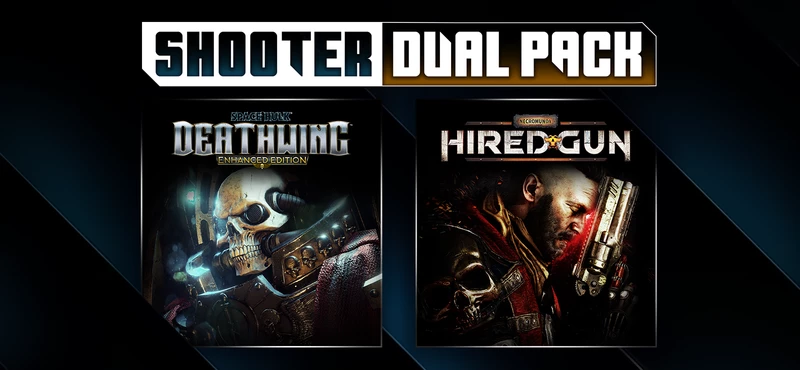 Shooter Dual Pack - Necromunda: Hired Gun + Space Hulk: Deathwing - Enhanced Edition