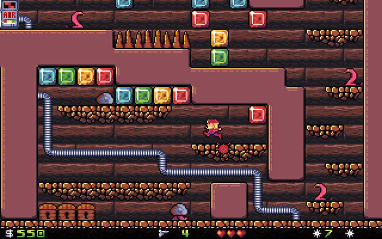 Crystal Caves HD screenshot 3
