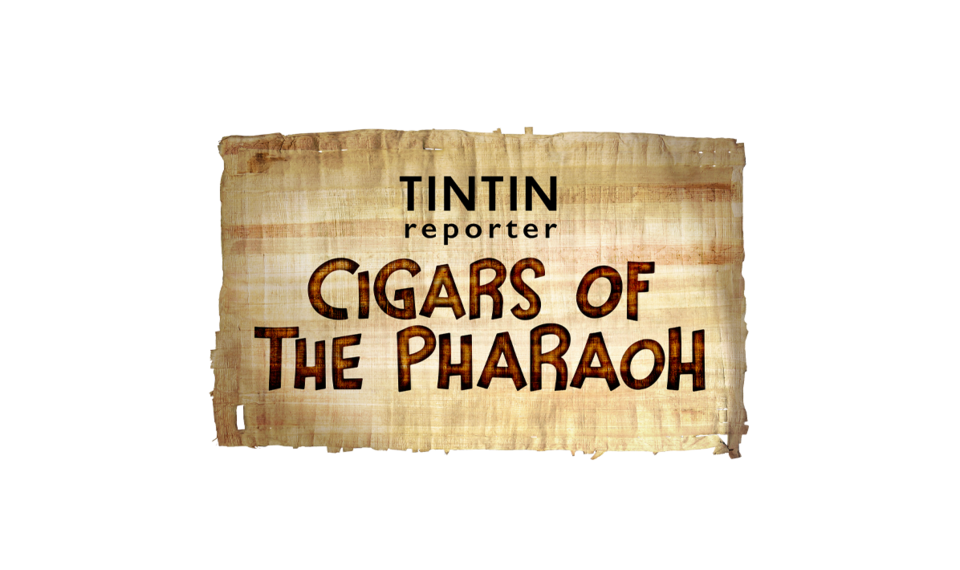 Tintin Reporter Cigars of the Pharaoh on