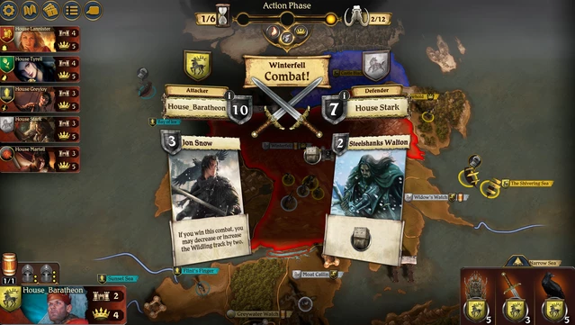 #5. A Game Of Thrones - A Dance With Dragons (GOG) โดย: Twin Sails Interactive