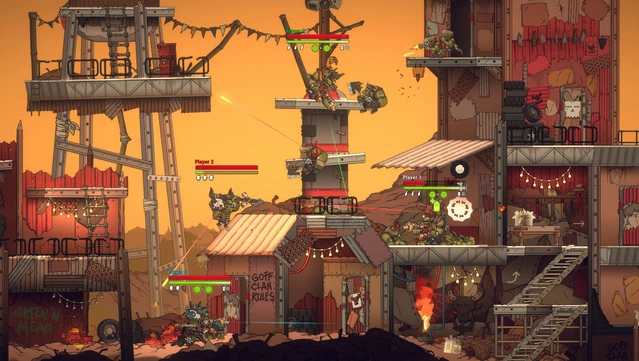 #9. Warhammer 40,000: Shootas, Blood & Teef (GOG) От: Rogueside