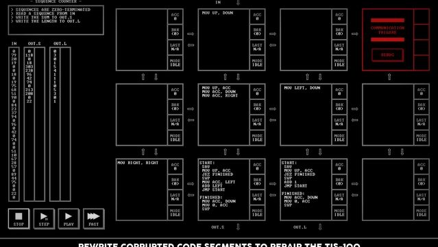 #5. TIS-100 (GOG) 由: Zachtronics
