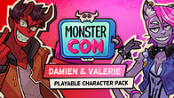 Купить ключ дешево Monster Con. Damien & Valerie (Playable Character Pack)