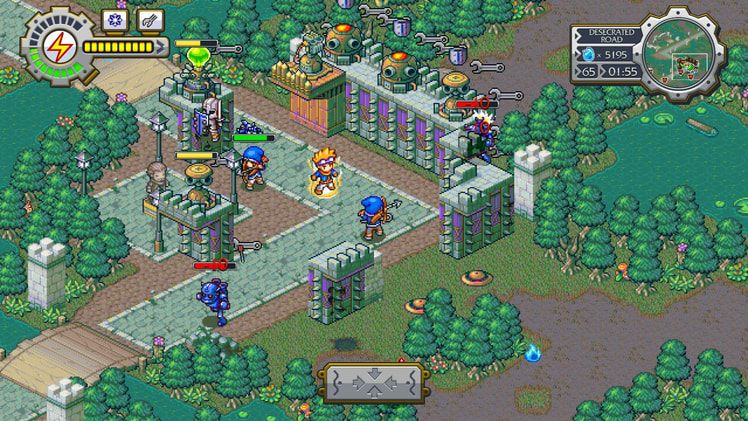 Lock's Quest PlayStation gameplay screenshot 1 of 10