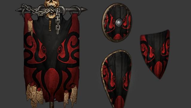 Battle Brothers - Support the Developers & Kraken Banner