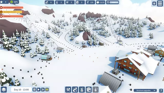 #8. Snowtopia: Ski Resort Builder (GOG) 由: Goblinz Publishing