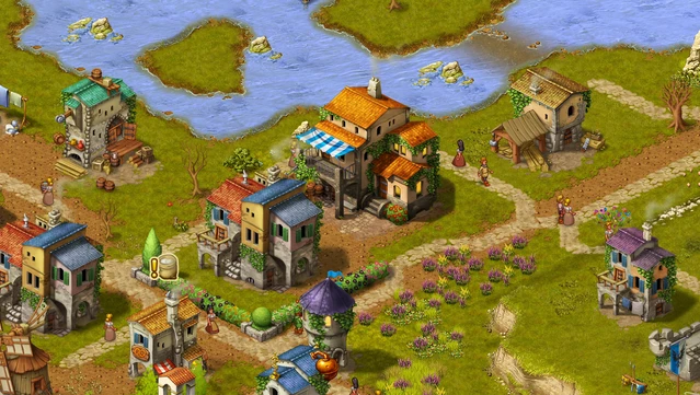 #6. Townsmen - A Kingdom Rebuilt: The Seaside Empire (GOG) От: HandyGames