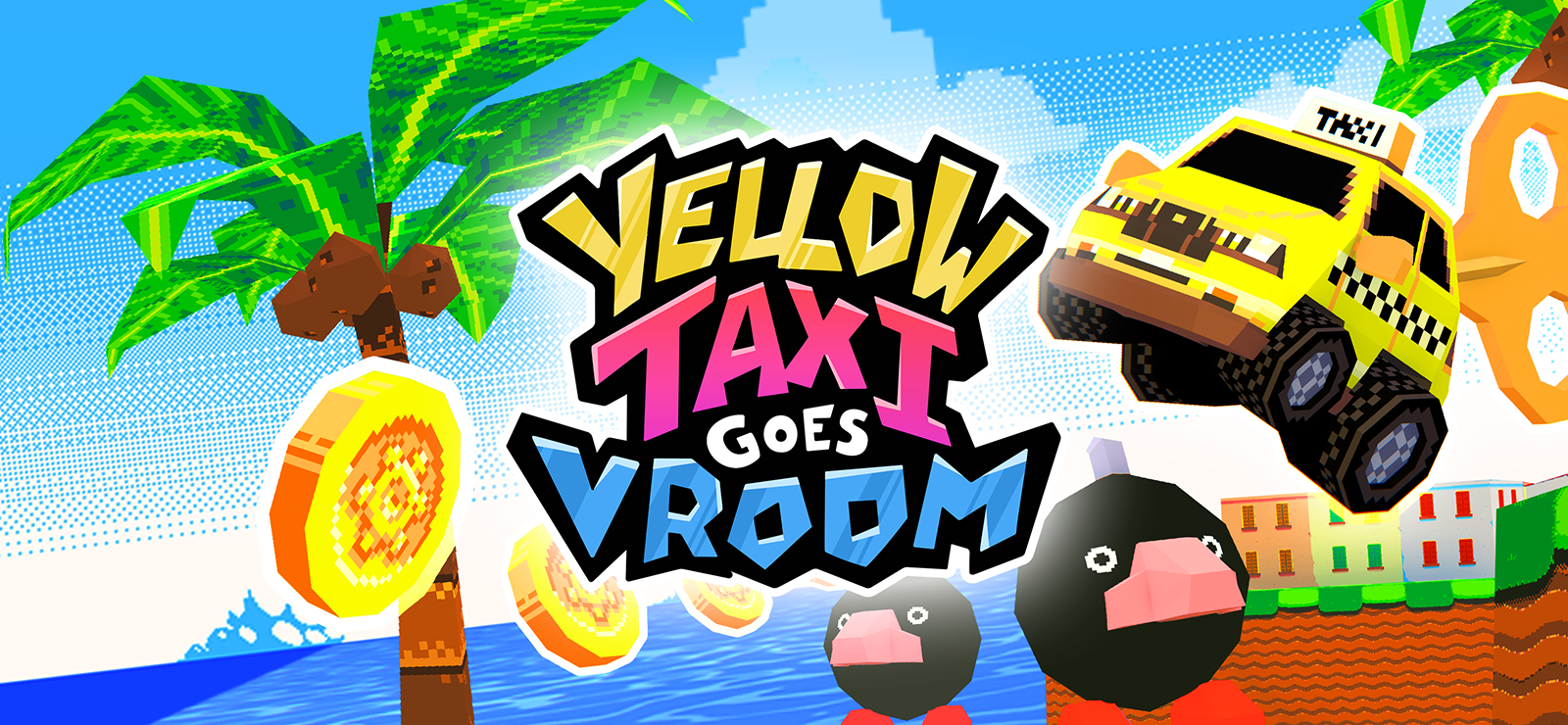 Yellow Taxi Goes Vroom banner