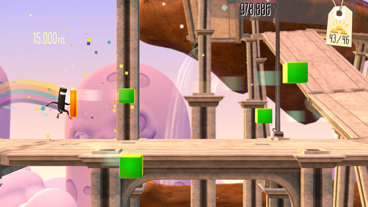 BIT.TRIP Presents... Runner2: Future Legend of Rhythm Alien screenshot 1
