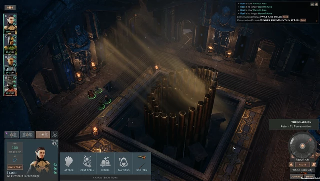 #5. Solasta: Crown of the Magister - Palace of Ice (GOG) Göre: Tactical Adventures