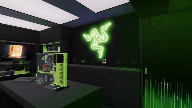 #10. PC Building Simulator - Razer Workshop (GOG) โดย: The Irregular Corporation