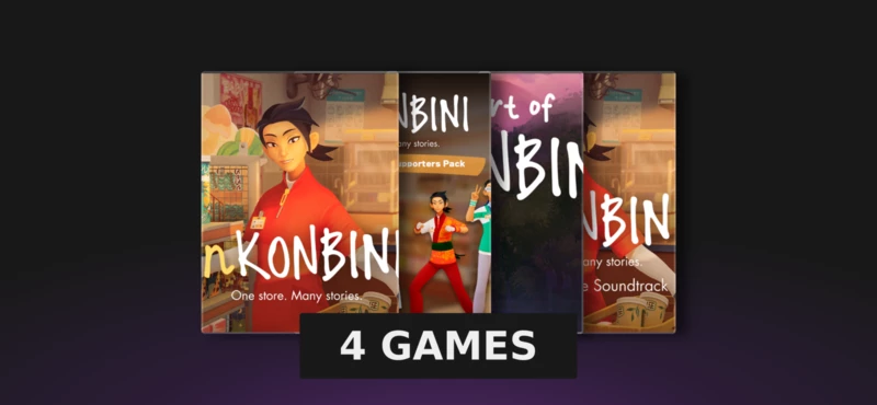 inKONBINI: One Store. Many Stories Ultimate Supporters Pack