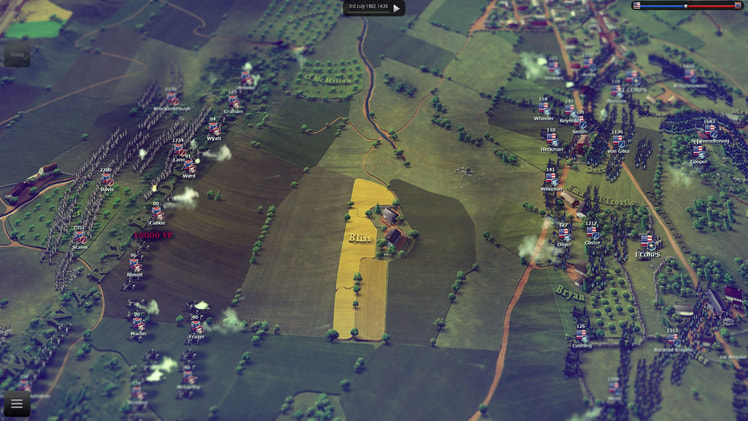 Ultimate General: Gettysburg screenshot 1
