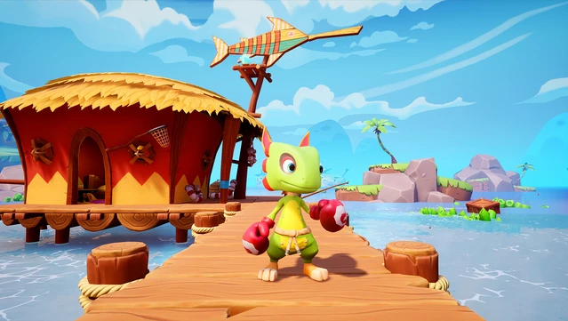#7. Kao the Kangaroo - Yooka Laylee X Kao the Kangaroo DLC (GOG) By: Tate Multimedia