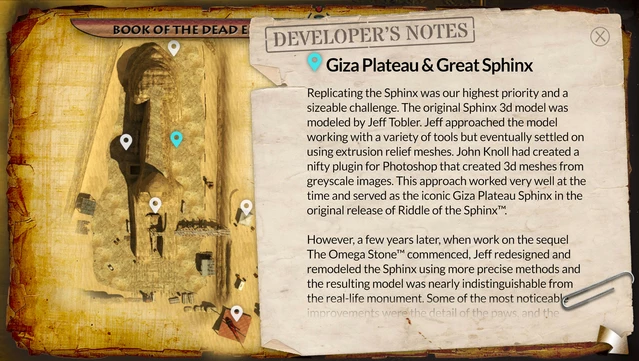 #7. Riddle of the Sphinx™ Book of the Dead Ends™ In-Game Hint Guide (GOG) Bởi: Old World Studios™