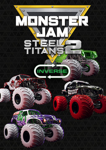 Monster Jam Steel Titans 2 - Inverse Truck Pack