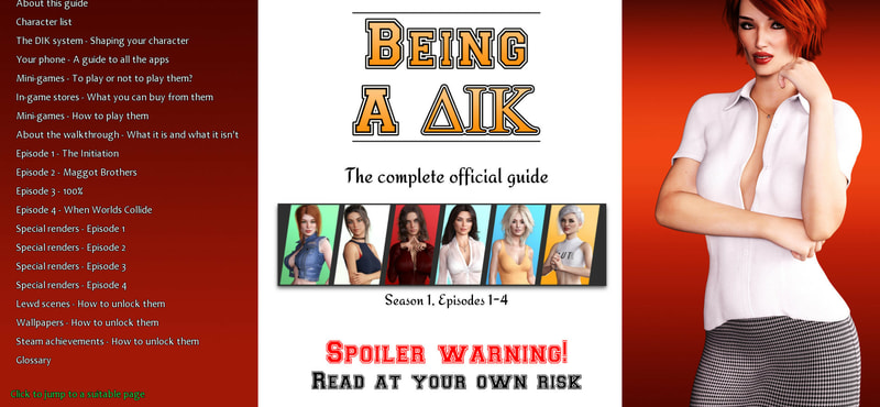 Being a DIK: Season 1 - The complete official guide - image 1