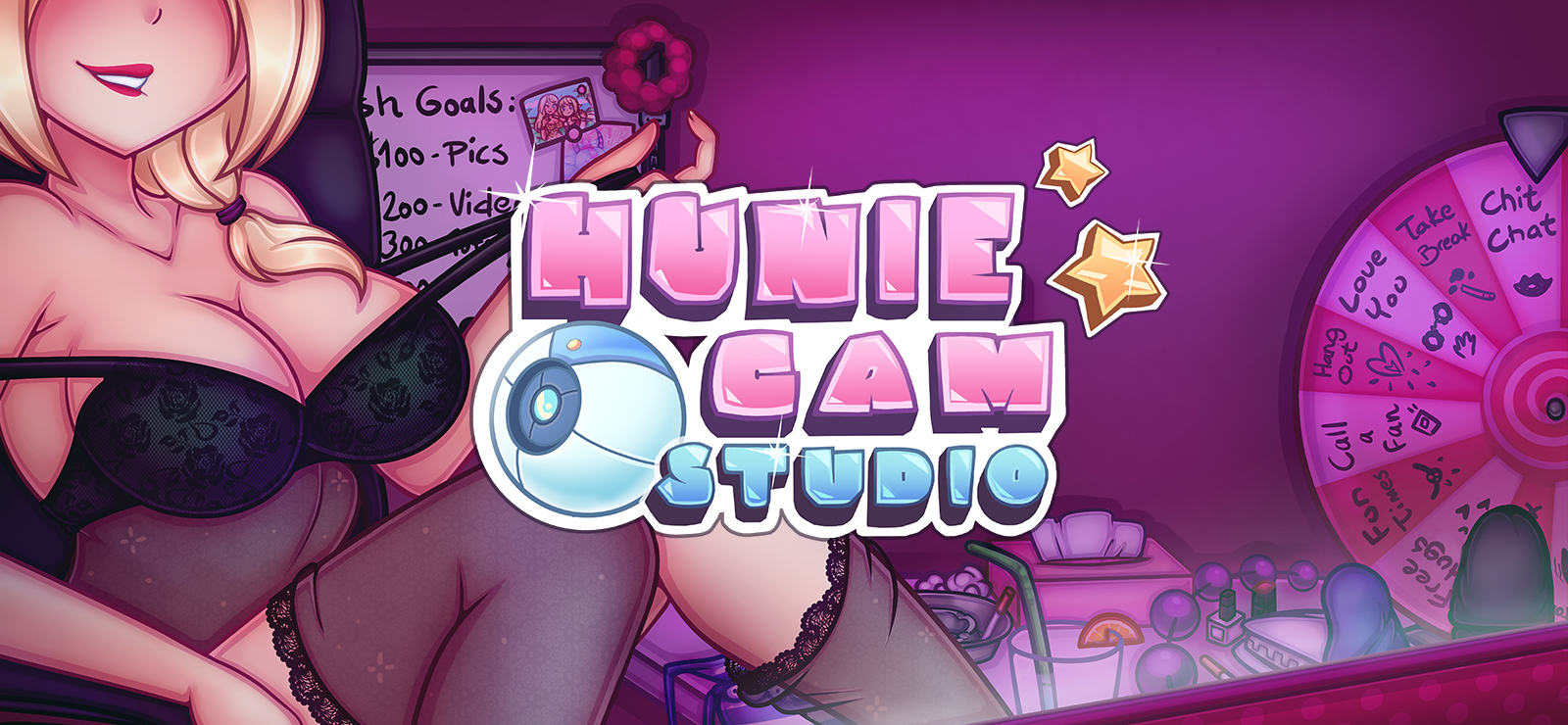 HunieCam Studio banner