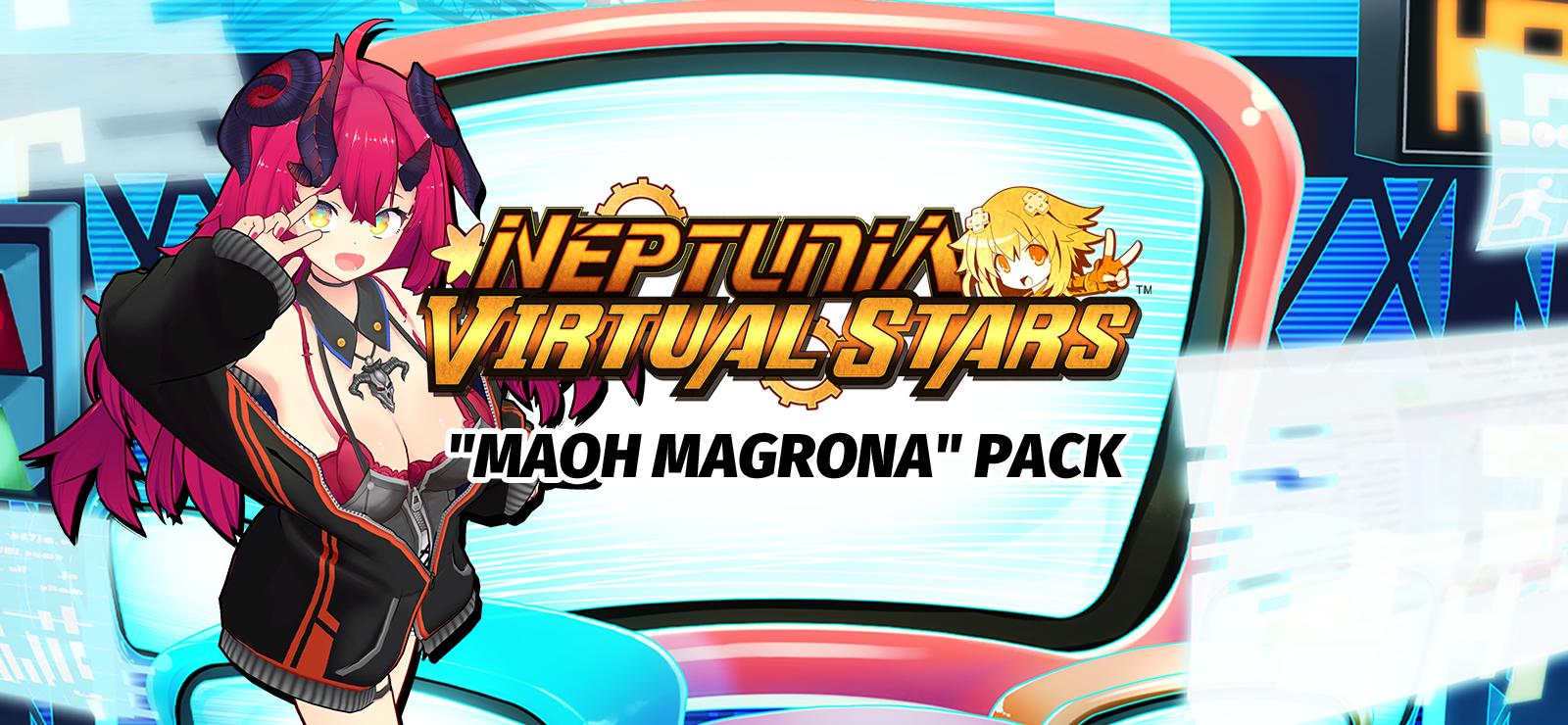 Neptunia Virtual Stars - Maoh Magrona Pack