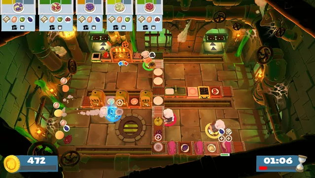 #10. Overcooked! 2 - Night Of The Hangry Horde (GOG) 来自: Team17 Digital LTD.