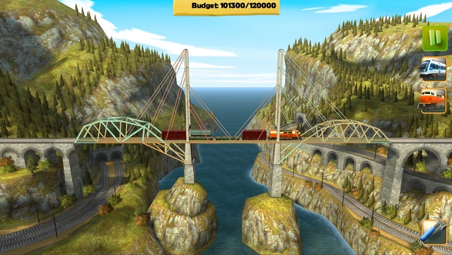 #5. Bridge Constructor Trains (GOG) 由: Headup