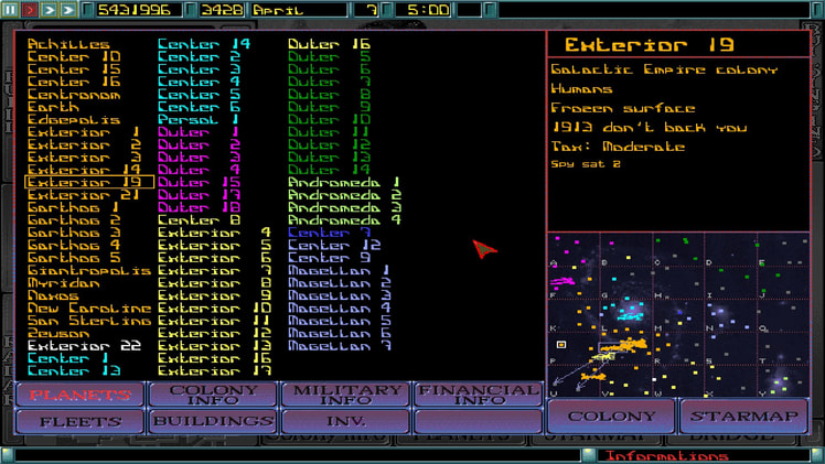 Imperium Galactica screenshot 3
