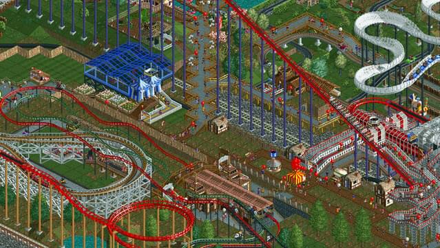 My RollerCoaster Tycoon 2 Park : r/gaming