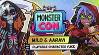 Купить ключ дешево Monster Con. Aaravi & Milo (Playable Character Pack)