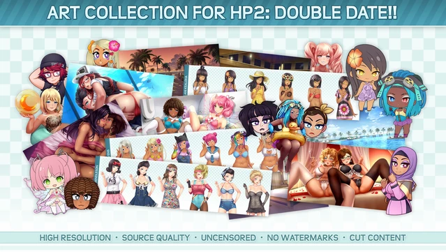 #3. HuniePop 2: Double Date - Deluxe Edition Upgrade (GOG) Bởi: HuniePot
