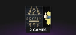 غلاف لعبة Fallout 4 GOTY and Skyrim AE