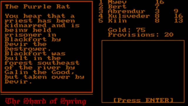 #9. Shard of Spring (GOG) Podle: SNEG