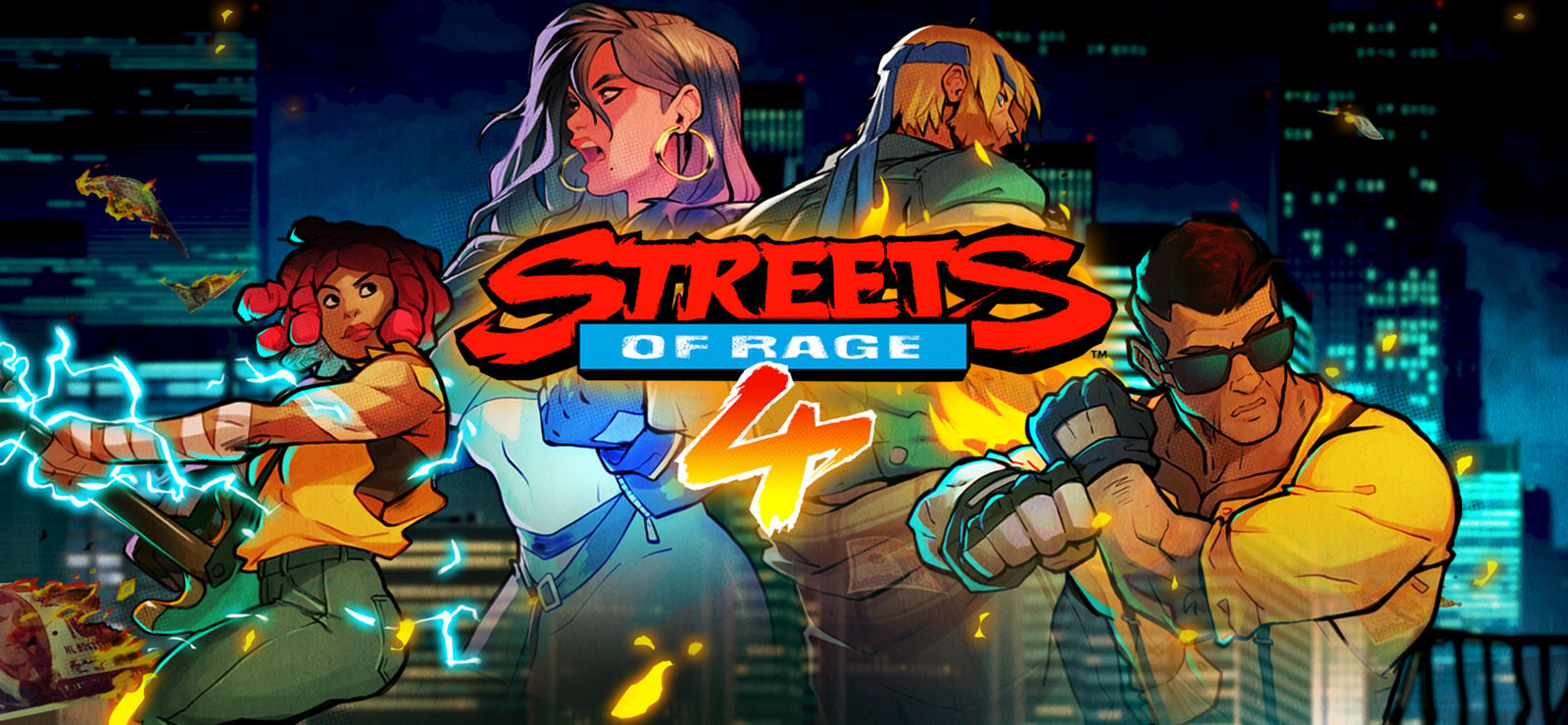 Streets of Rage 4 - 4 Player Co-op on XBOX ONE X (Gameplay) 