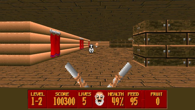 #5. Super 3-D Noah's Ark (GOG) De: Piko Interactive