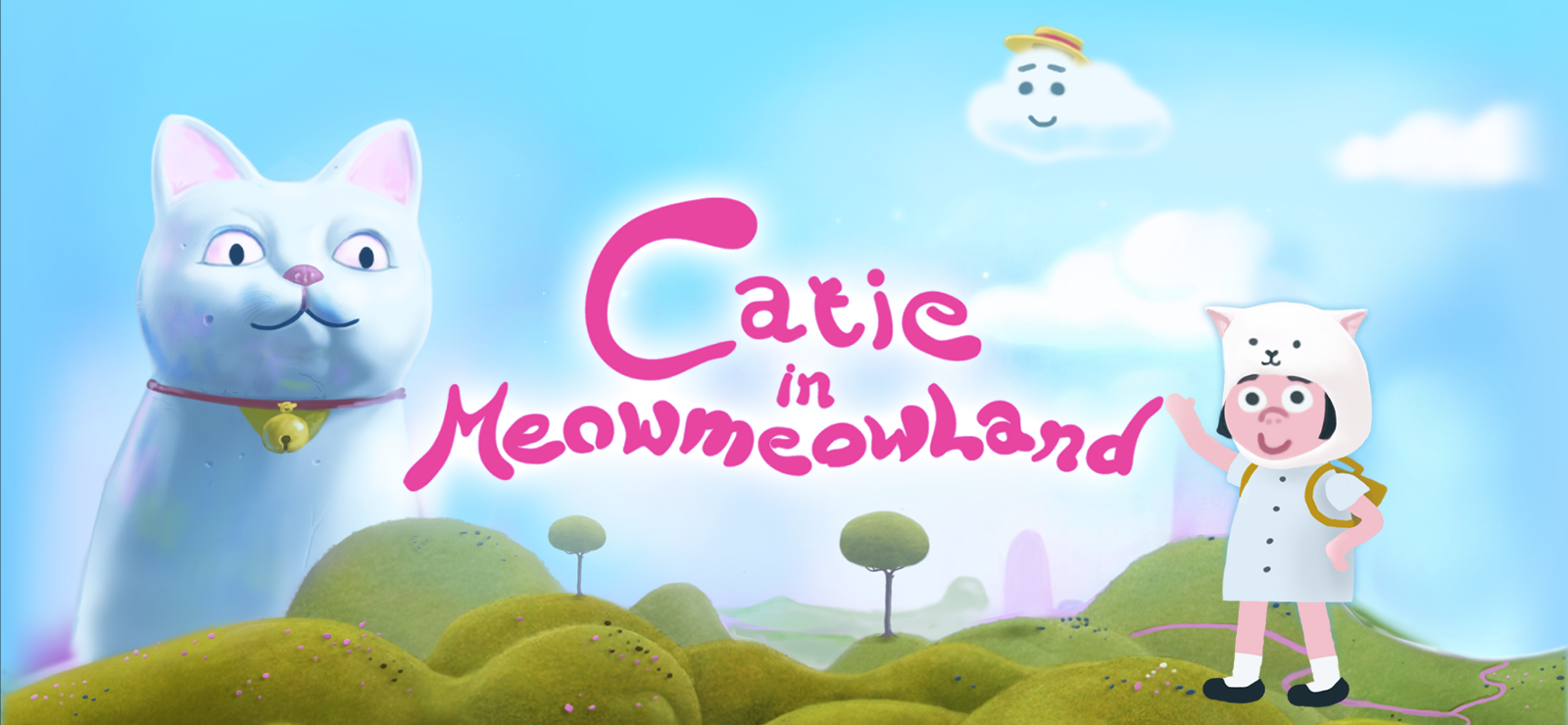 Catie in MeowmeowLand banner