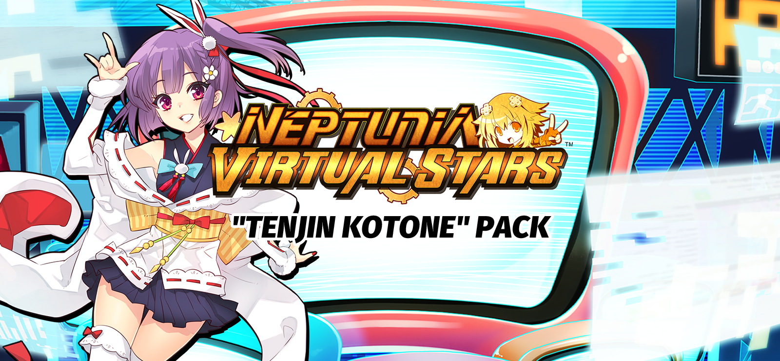 Neptunia Virtual Stars - Tenjin Kotone Pack