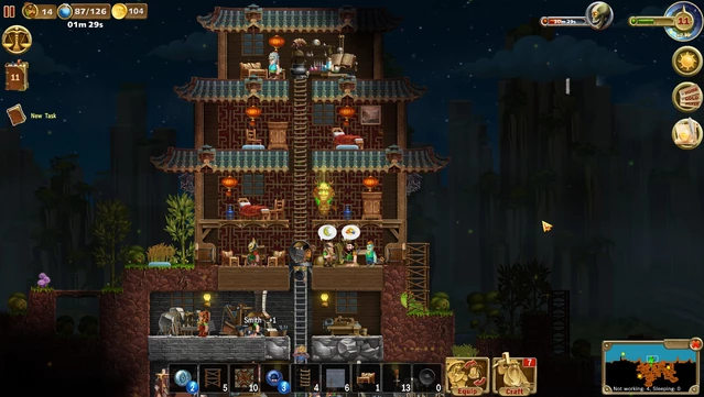 #6. Craft The World - Temples of 4 Elements (GOG) By: Dekovir Entertainment