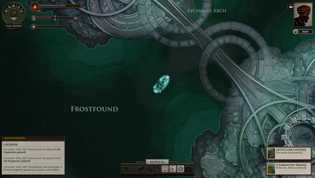 #7. Sunless Sea: Zubmariner (GOG) 由: Failbetter Games