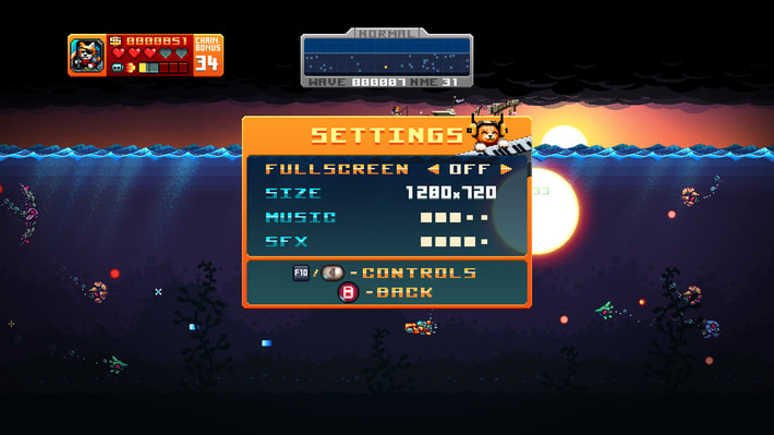 Aqua Kitty: Milk Mine Defender screenshot 2