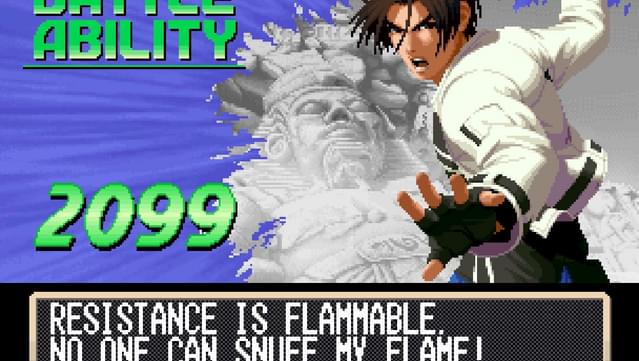 THE KING OF FIGHTERS 2000 on